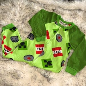 MineCraft Fleece Onsie
